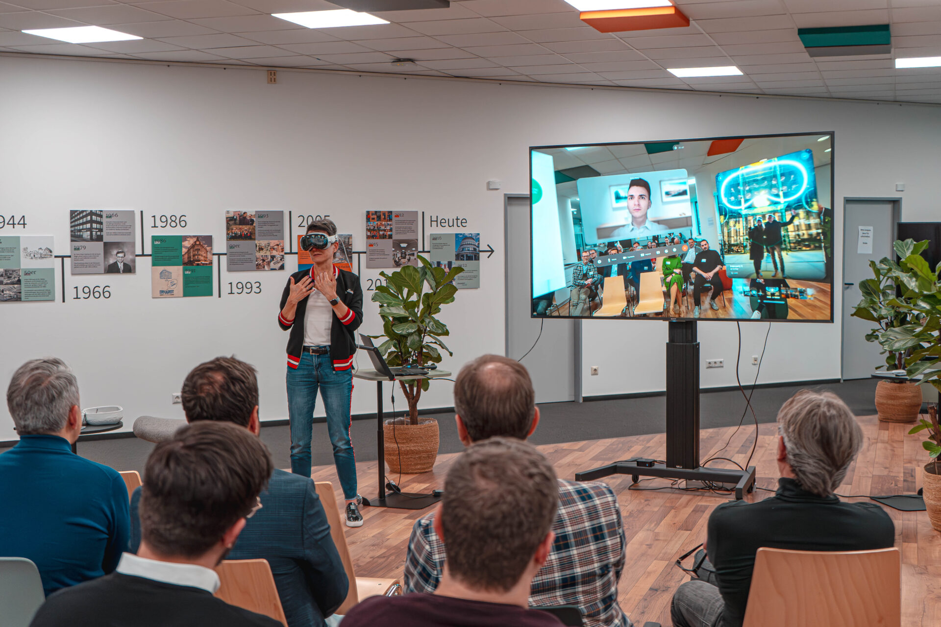 New Work New Wine 2026_Afterwork Event Karlsruhe_Johanna Bath Erik Pfannmöller Katrin Wind