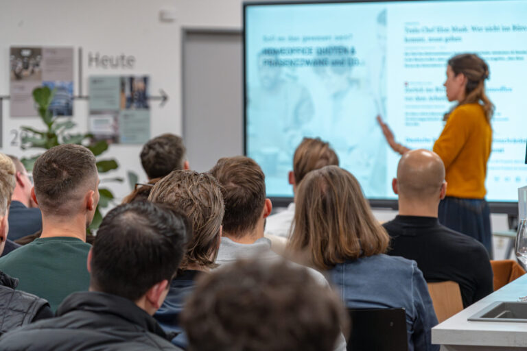 New Work New Wine 2026_Afterwork Event Karlsruhe_Johanna Bath Erik Pfannmöller Katrin Wind